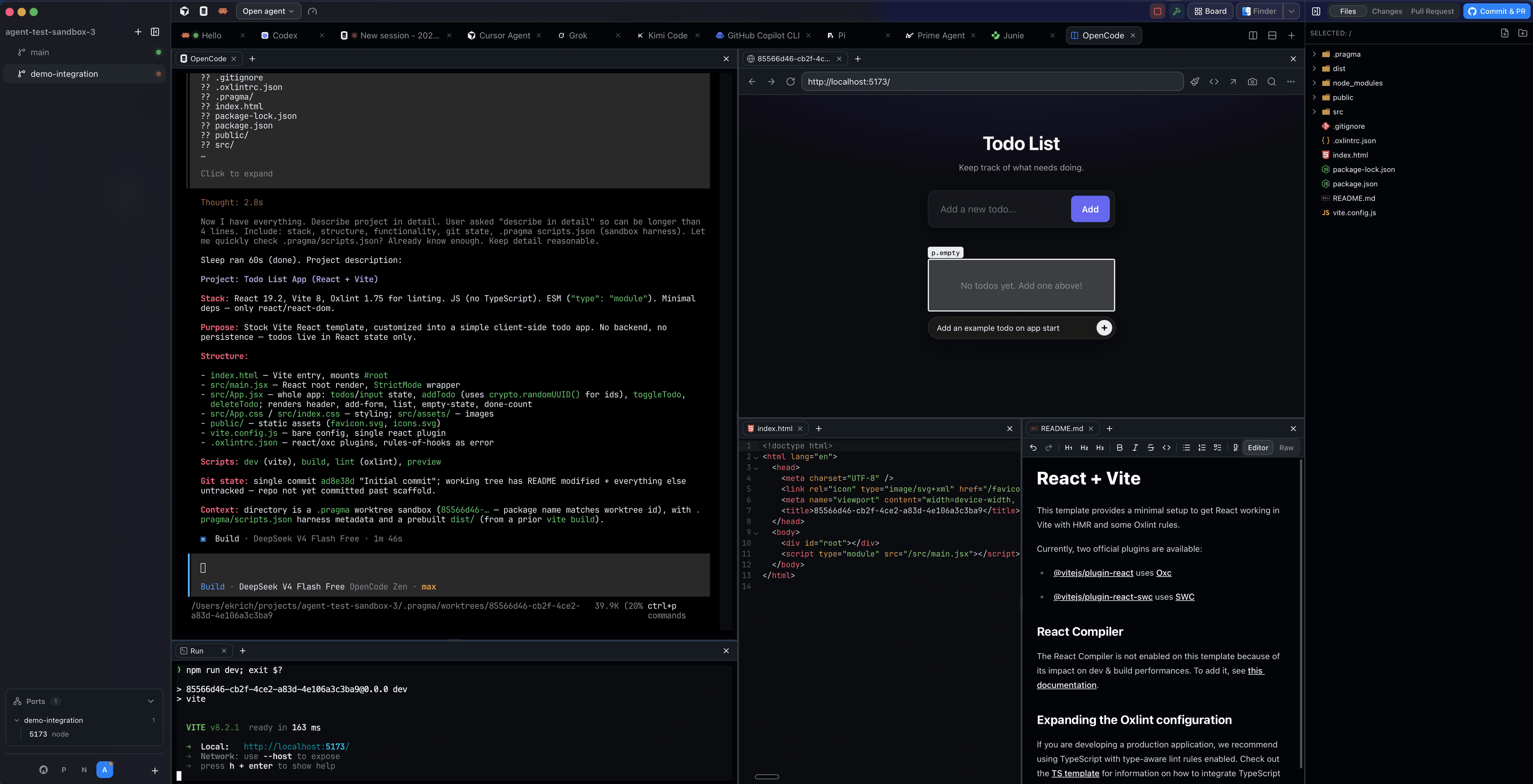 The Pragma desktop app